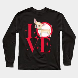 Chihuahua Love Long Sleeve T-Shirt